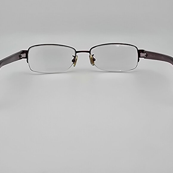 Christian Dior CD7746J C5 Red Rhinestone Semi Rimless Eyeglasses Frame w/ Case - Picture 6 of 16